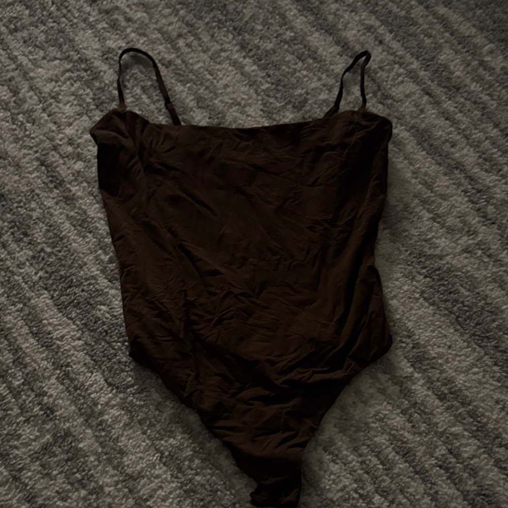SKIMS Chocolate Bodysuit
